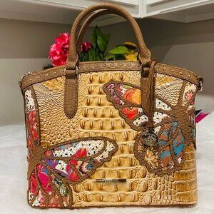 Brahmin Honey Brown Gala Duxbury